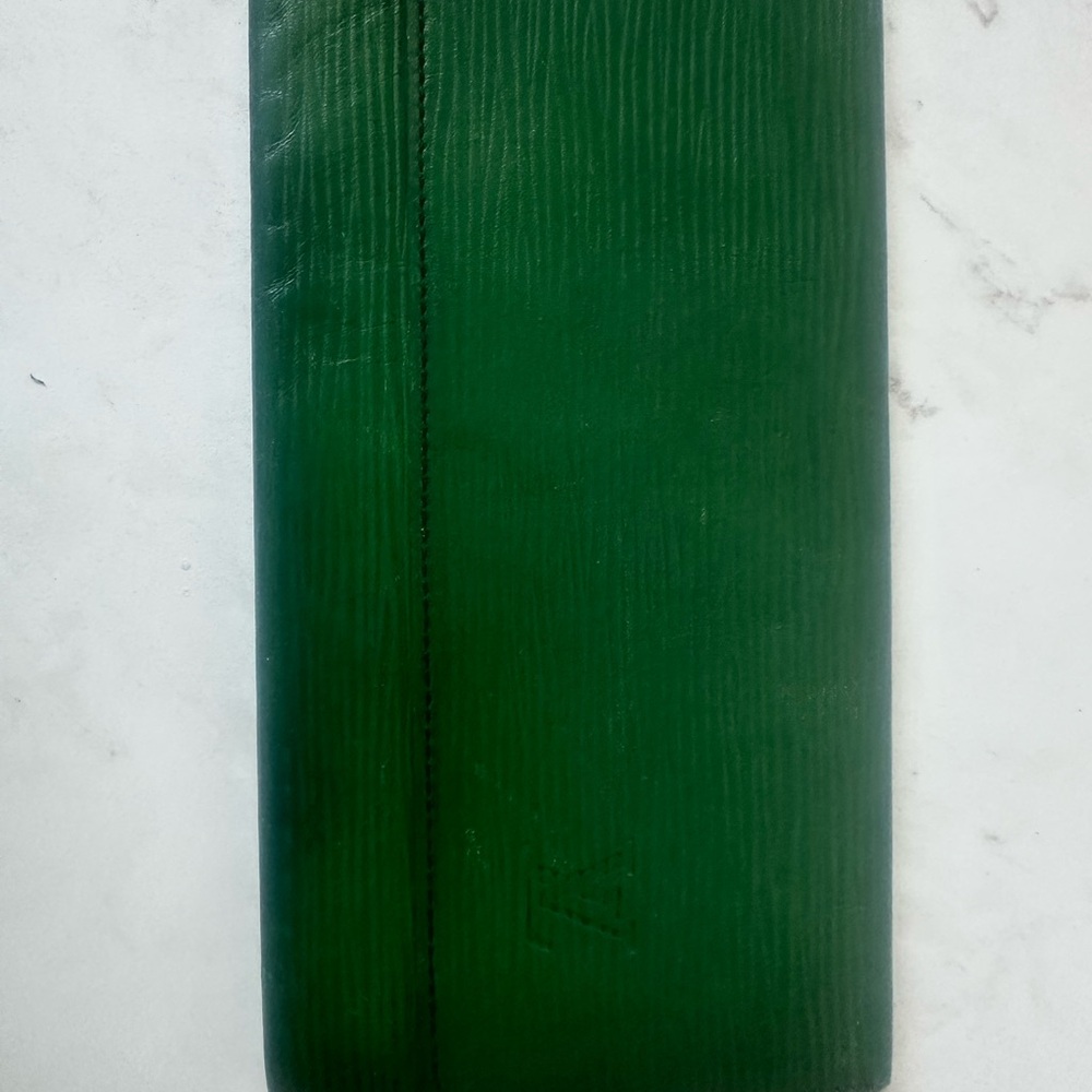 Louis Vuitton Epi Green Wallet